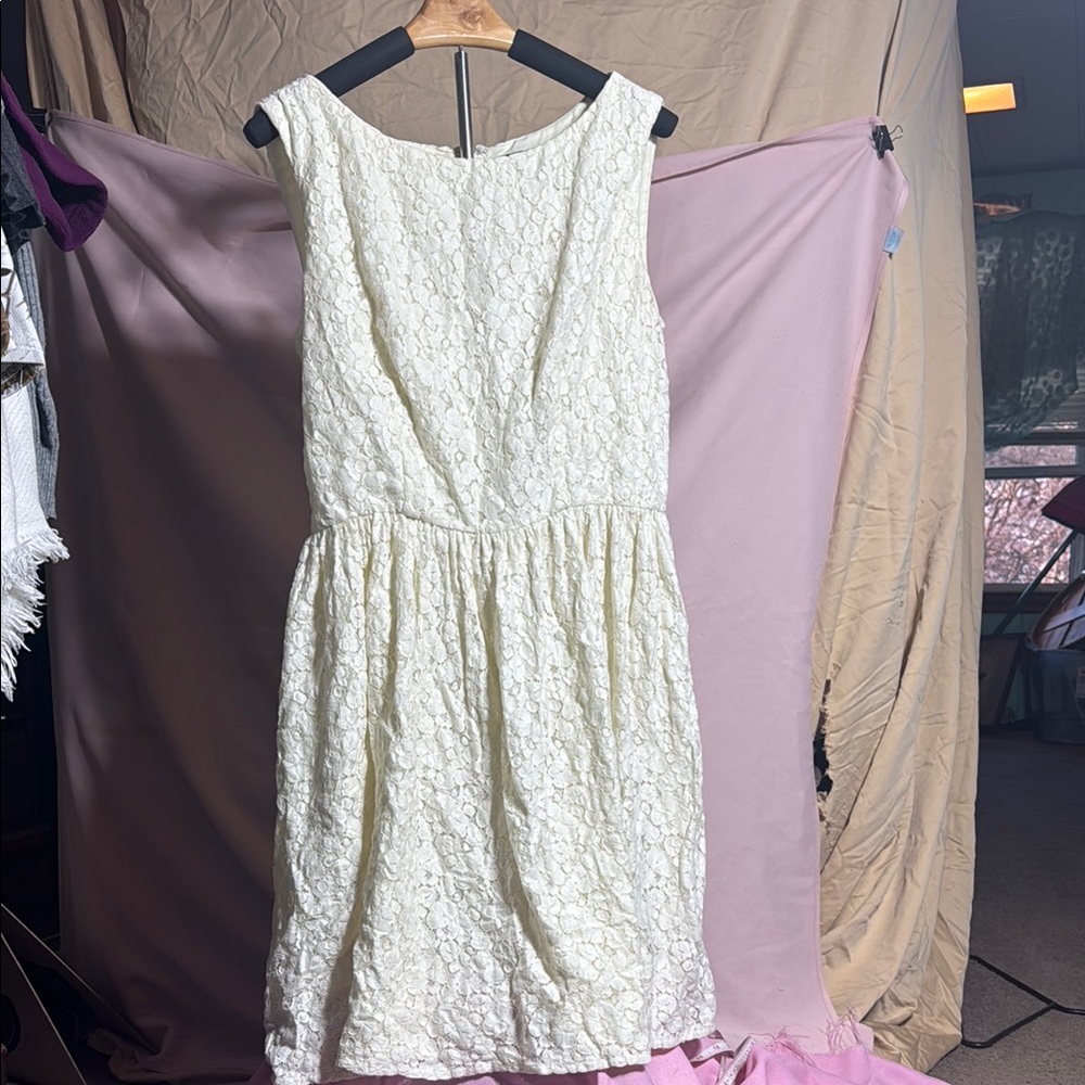 White Sheath Midi Dress with Bateau Neckline
